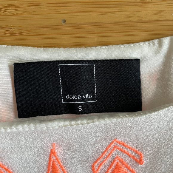 Dolce Vita Fit and Flare Spaghetti Strap Dress - Picture 5 of 6